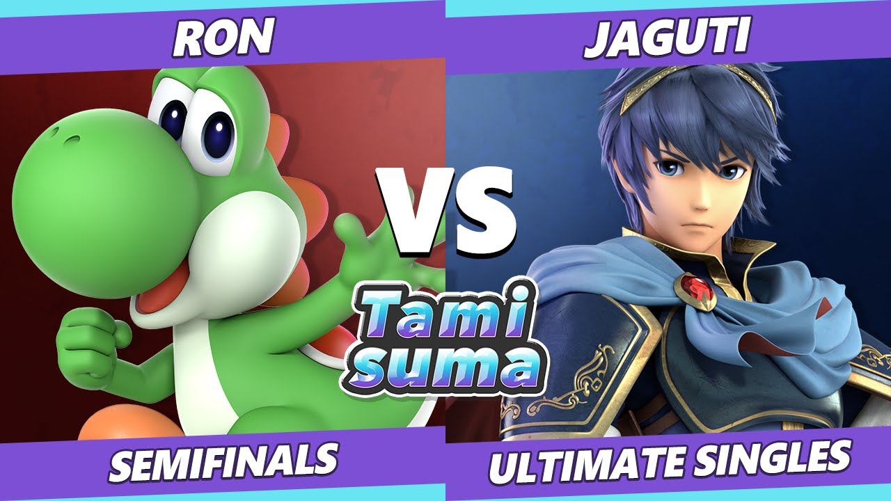 TAMISUMA 166 SSBU - Ron (Yoshi) Vs. Jaguti (Marth) Smash Ultimate Semifinals