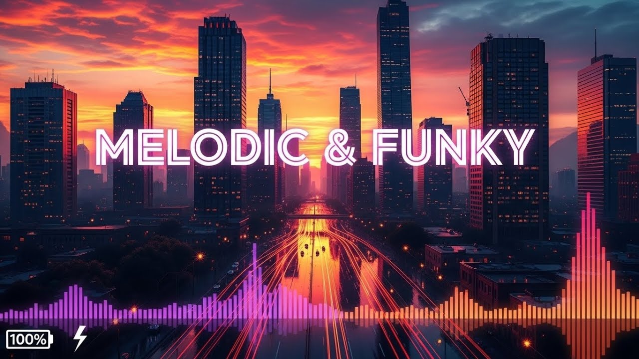 🔊High Energy Flow • 70 Min of Funky Melodic House • Premium Sound for Work, Study & Party 🎹✨⚡