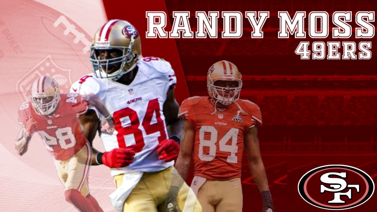 Randy Moss in Red and Gold! | Randy Moss 49ers Highlights