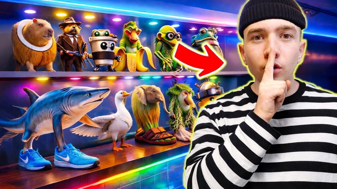 МЫ ОГРАБИЛИ МУЗЕЙ BRAINROTS!
