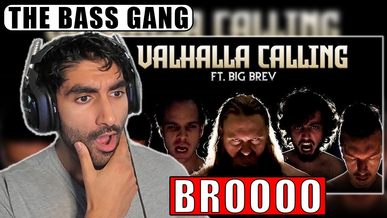 Ребята, у нас есть ЕЩЁ Acapella: The Bass Gang ДВОЙНАЯ РЕАКЦИЯ: Valhalla Calling и Rains of Casta...