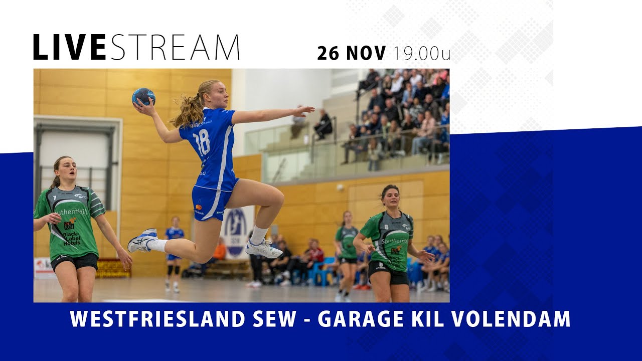 ZATERDAG 19.00u: Westfriesland SEW - Garage Kil Volendam
