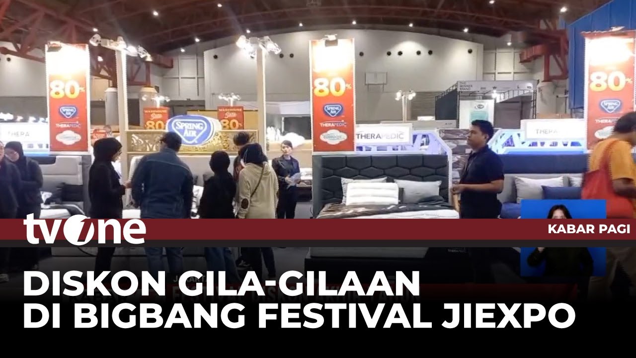 Ribuan Orang Padati Bigbang Festival di JIEXPO Kemayoran | Kabar Pagi