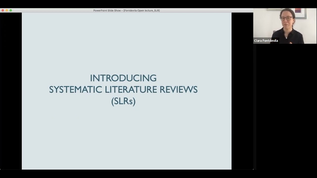 Systematic literature reviews in educational research: when to conduct one, and how to do it