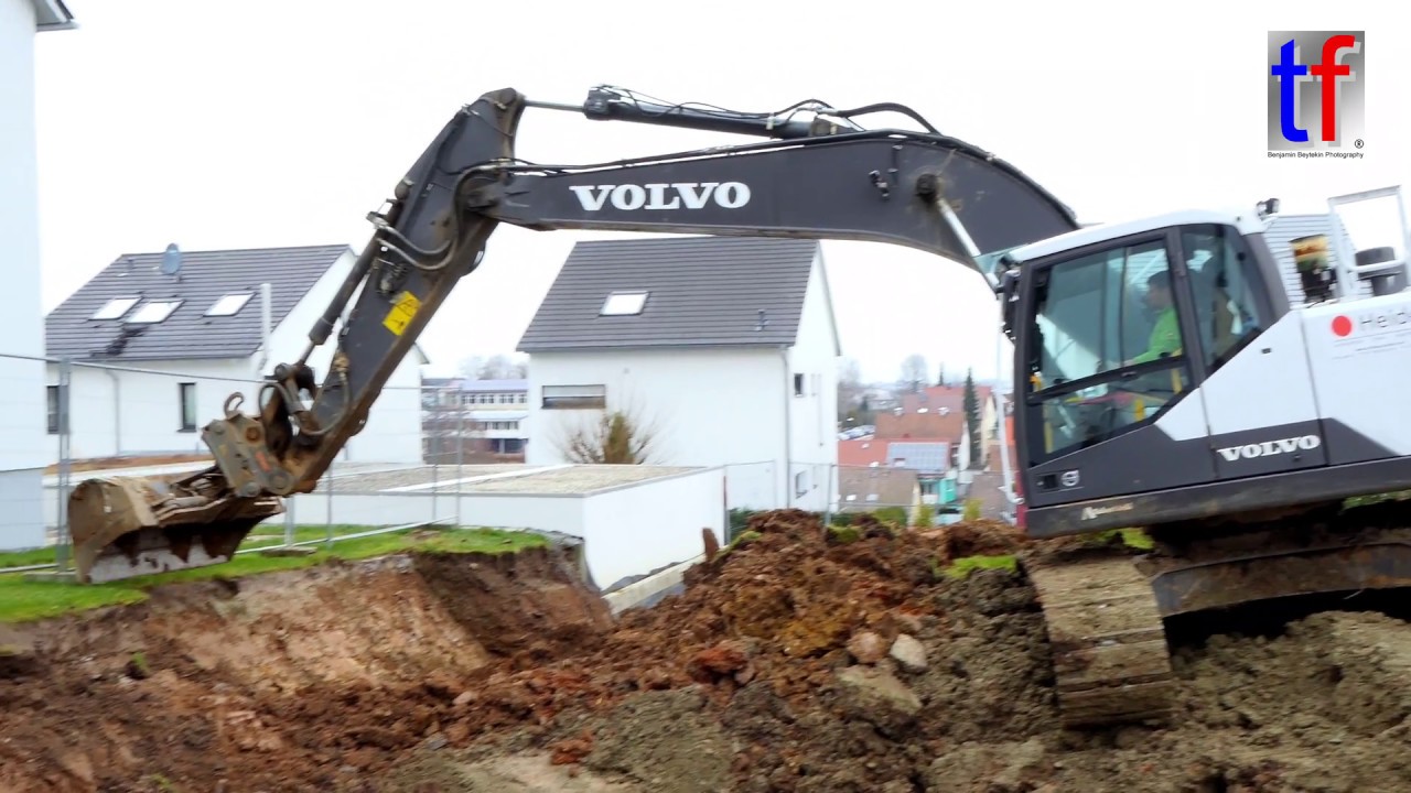 **WHITE BEAST** VOLVO EC220E L, Rommelshausen, Germany, 2018.