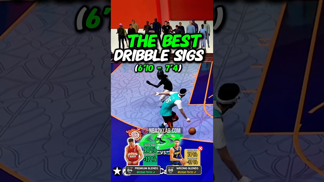 2K26 Best Dribble Moves for Big Man