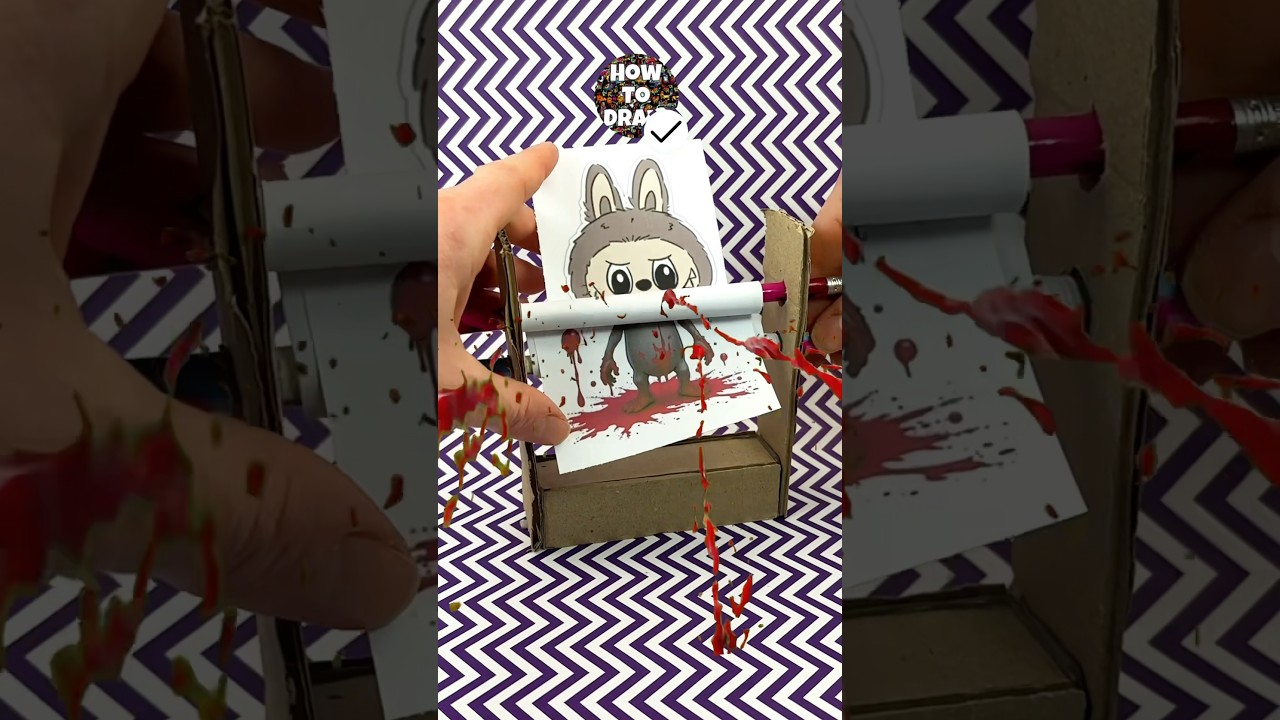 Creepy Monster Transformation using DIY Printer by My Singing Monsters #msm #papercraft #diy