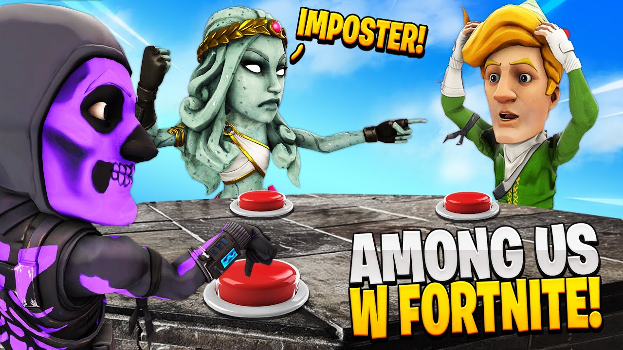 AMONG US, ale w Fortnite ... (nowy TRYB!)