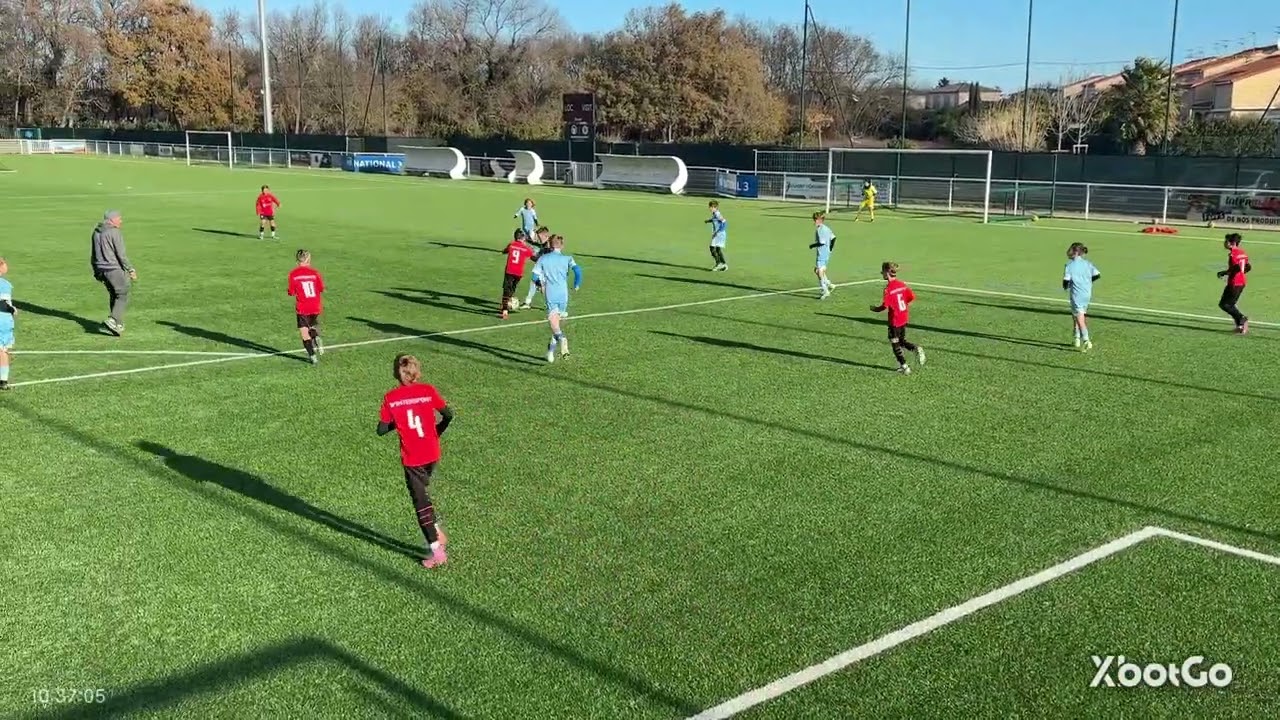 1ere mi temps argeles u12 