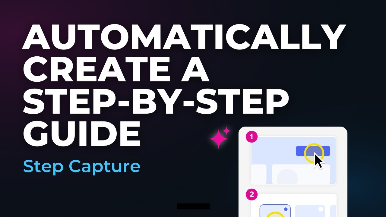 Create a Step-by-Step Guide in Snagit with Step Capture