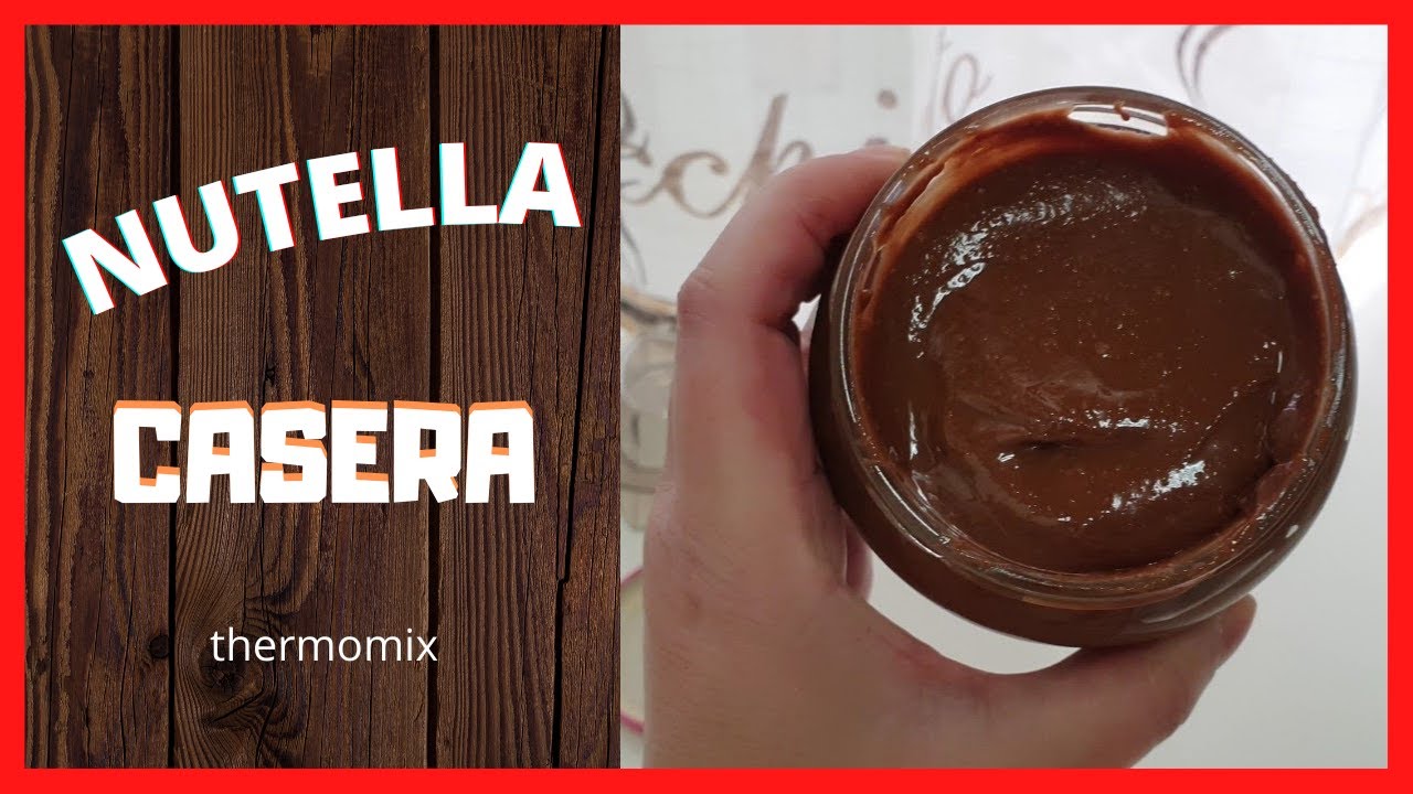 NUTELLA CASERA en thermomix #nutella casera #thermomix #nutella