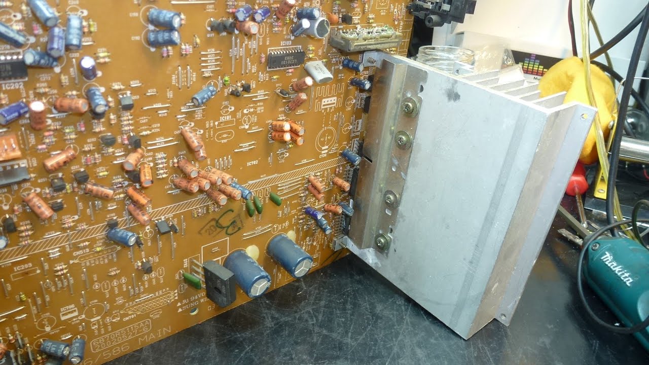 Ativando TDA7294 de sucata LG!