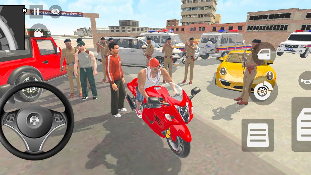 Franklin Stolen 🤯 | Black 🖤 Modified Thar 🚙💥 | Gerrard Garage | Indian Theft Auto #automobile 