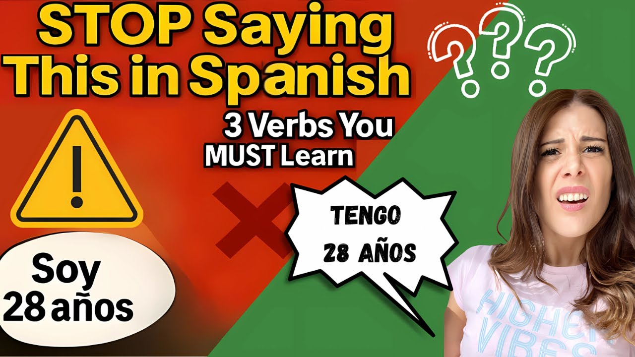 Spanish Basics: Ser, Tener, Llamarse Explained - A1 Lesson | Free Course - Learn Spanish