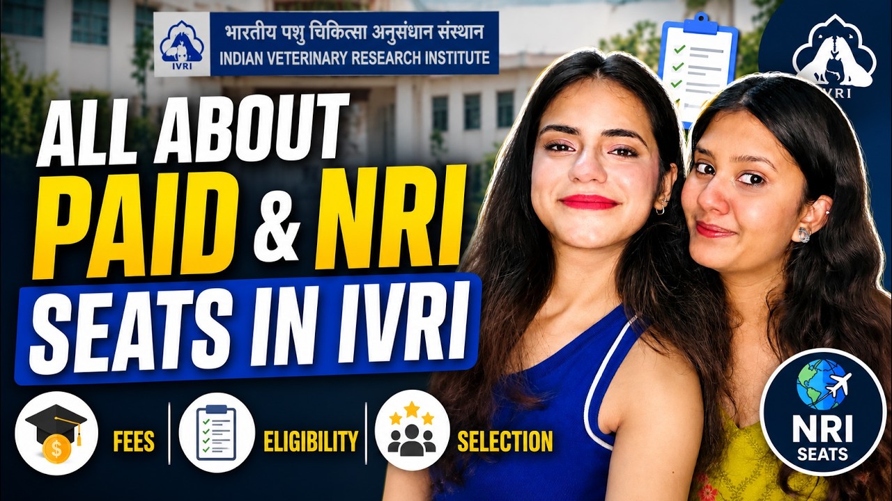 All about Paid and NRI seats at IVRI | #ivri #collegelife #veterinary
