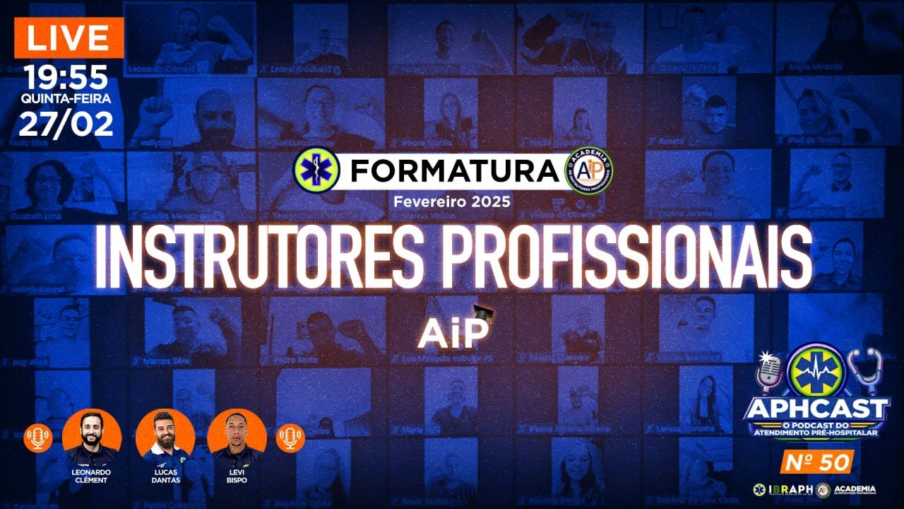 LIVE: Formatura: Academia de Instrutores Profissionais | Fevereiro 2025