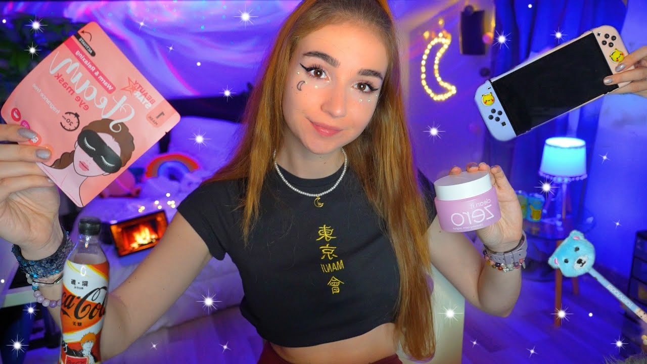 ASMR POV : On passe la soirée ensemble 🍭🎮