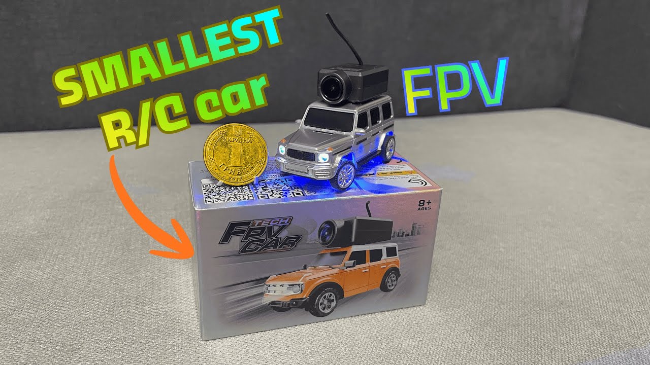 🎮 SMALLEST FPV R/C CAR 🚗 | WL tech 6406 | MB G-Wagon