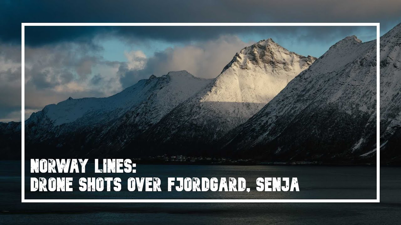 Norway Lines: Drone shots over Fjordgard, Senja