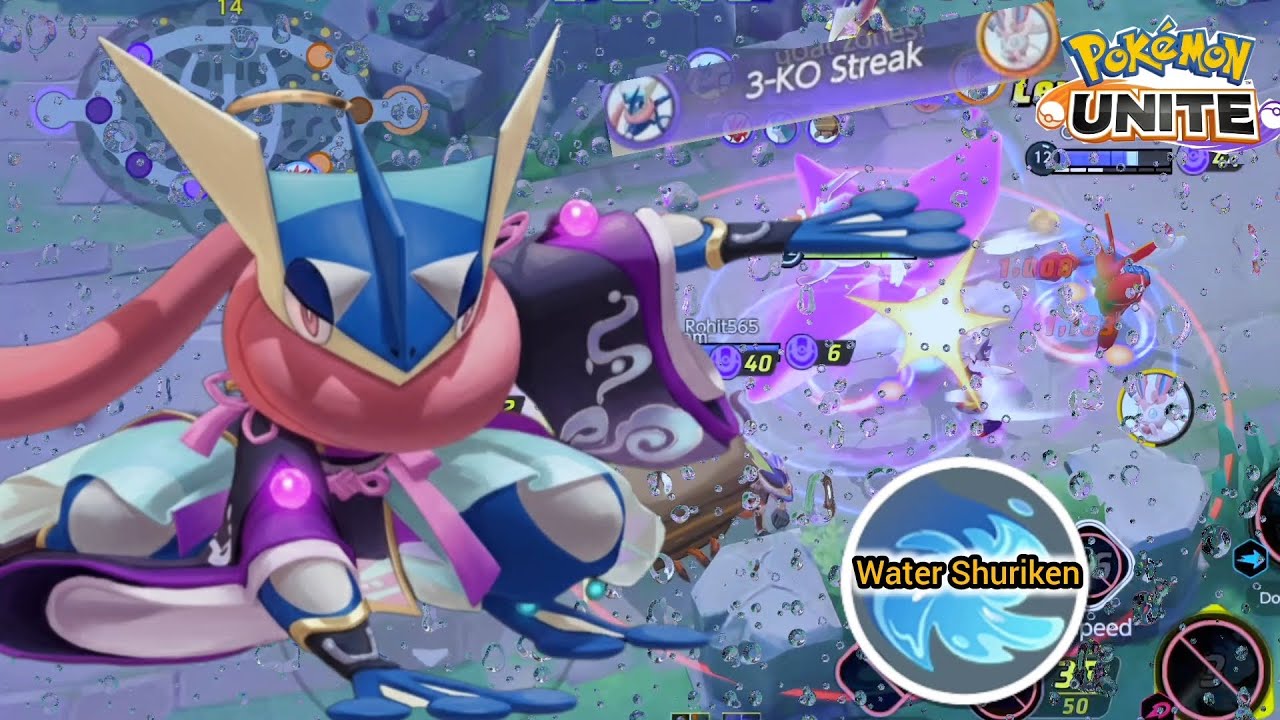 Greninja Nerf Water Shuriken Consistent Show Energy 👑