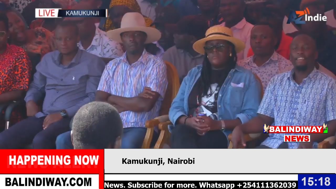 Fireworks as Winnie Odinga and Raila Junior hold Mega Rally in Kamukunji to popularise 'Ruto Wantam'