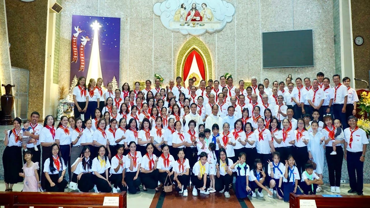 Lễ Thánh gia thất bổn mạng hội cựu huynh trưởng Gx Tân Phú 30.12.2025