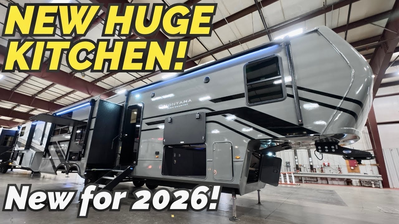 New HUGE rear kitchen RV under 40ft! 2026 Keystone Montana High Country 325RK fifth wheel 