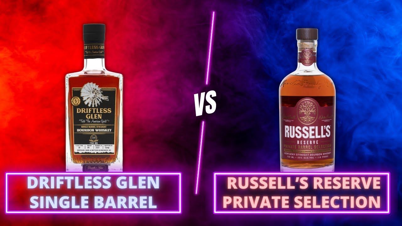 Can Craft Bourbon ACTUALLY RIVAL Heritage Distilleries? | Driftless Glen vs Russell's Reserve