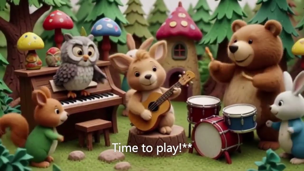 Forest Friends Kids Adventure | Fun Animal Song for Toddlers & Preschoolers