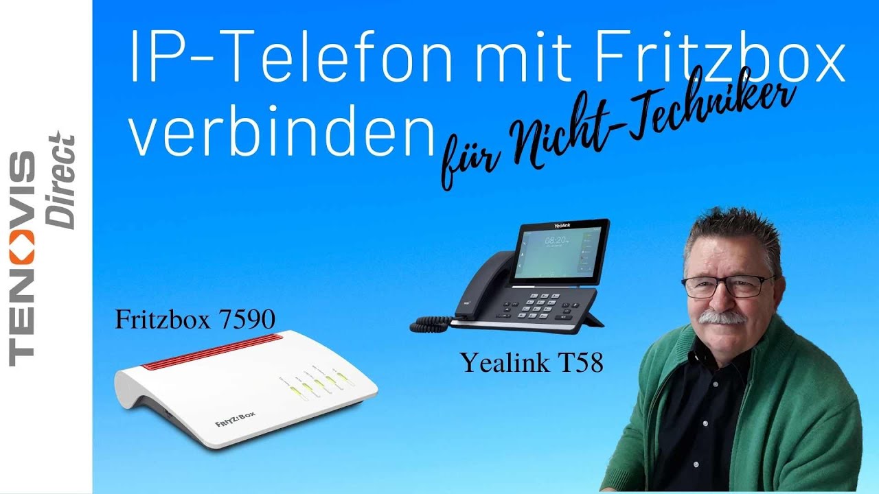 IP Yealink T58 an Fritzbox 7590 und 7490