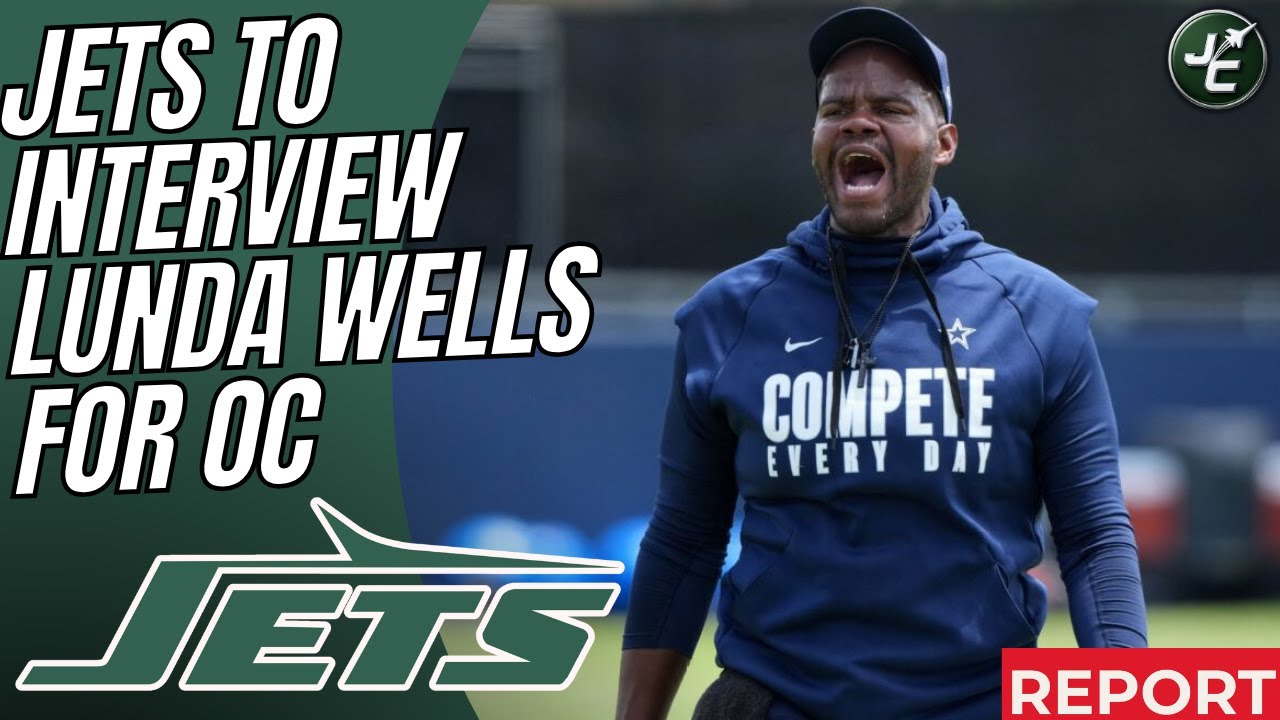 REPORT: New York Jets To Interview Lunda Wells For Offensive Coordinator