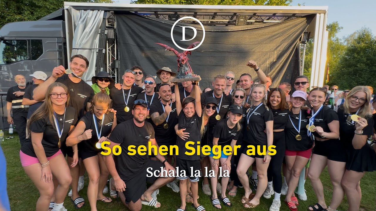 Drachenboot Fun Regatta in Hameln - Party an der Hafenspitze