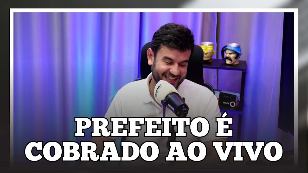 PREFEITO É COBRADO AO VIVO