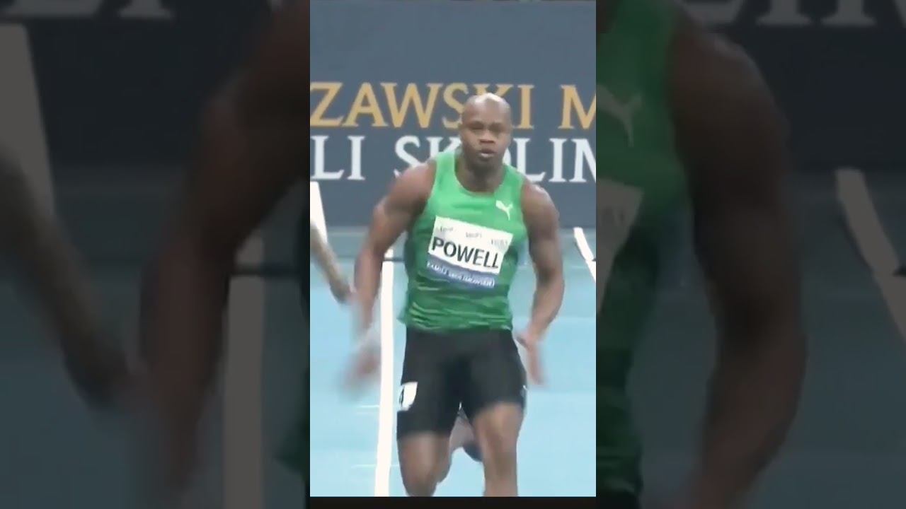 FOCUS AND SPEED | ASAFA POWELL #jamaica #trackandfield #asafapowell #running