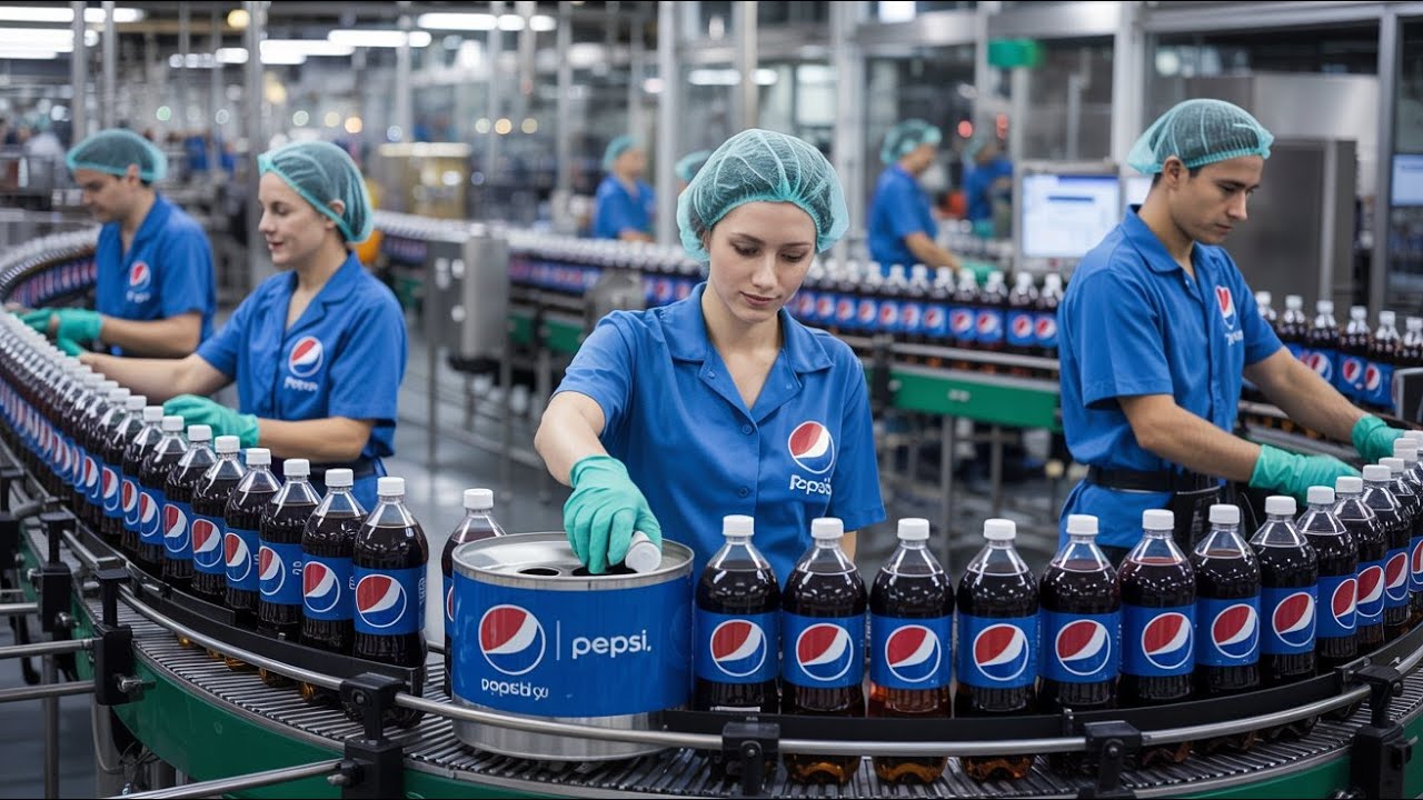 Inside Pepsi&rsquo;s Mega Factory: The High-Speed Process Behind Bottling Perfection