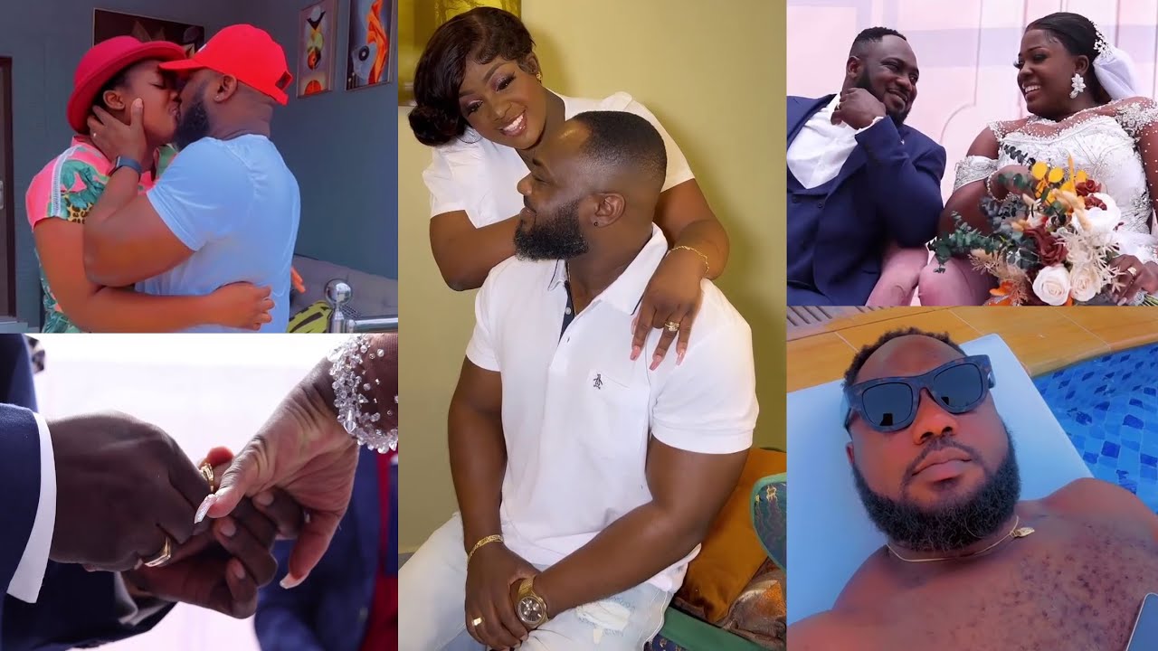 Wow! Tracey Boakye's releases video of her husband's birthday (Mr Frank Ntiamoah)