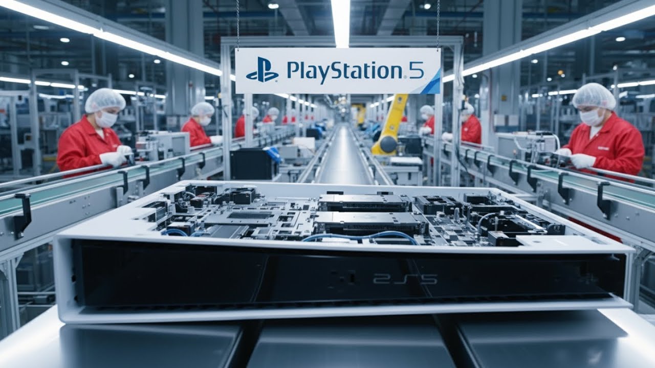 Inside the PlayStation 5 Factory: How Sony Builds the Billion-Dollar Console (Full Process)