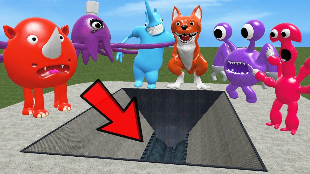 NEW GARTEN OF BANBAN 11vs SHREDER in GARRYS MOD