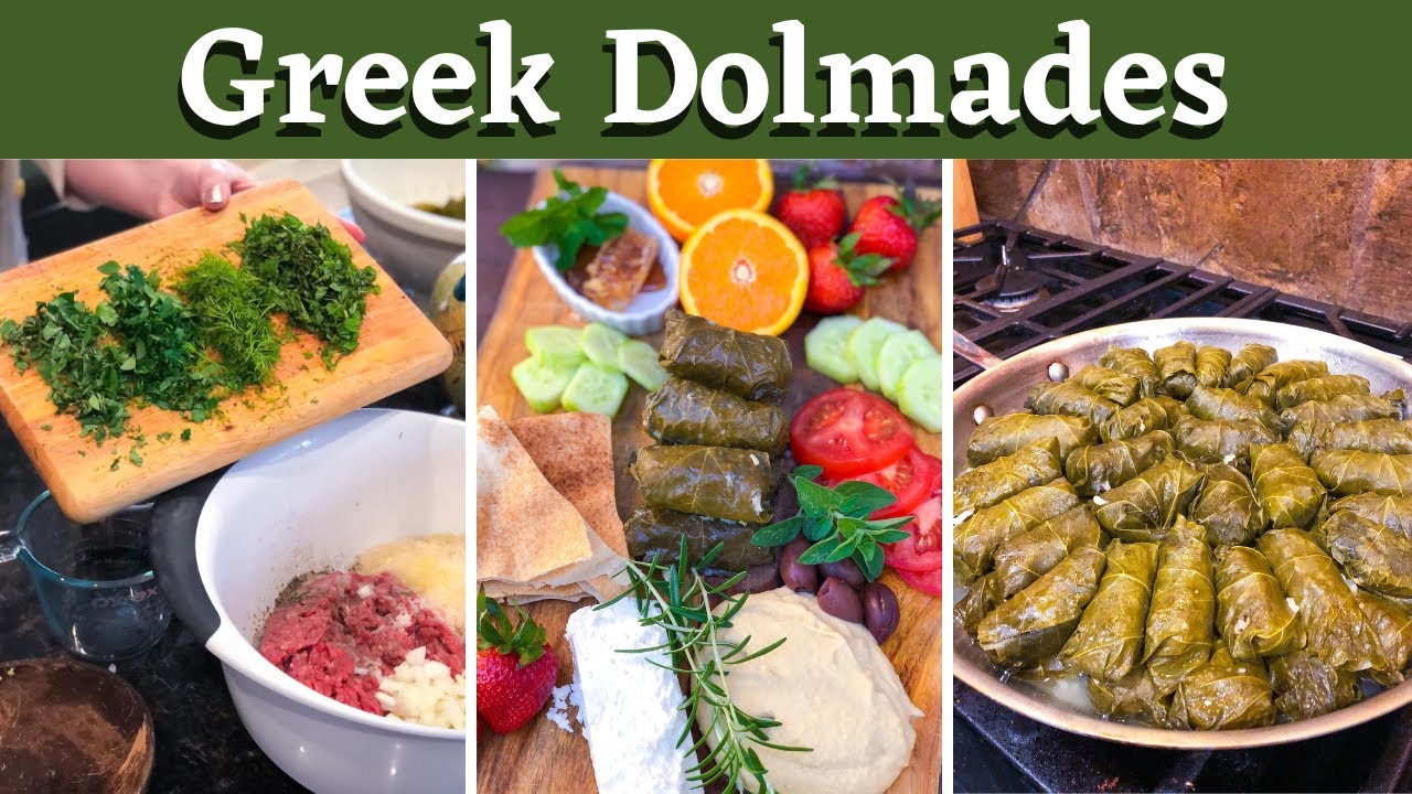 Recipe: How to Make Dolmades (Stuffed Grape Leaves)