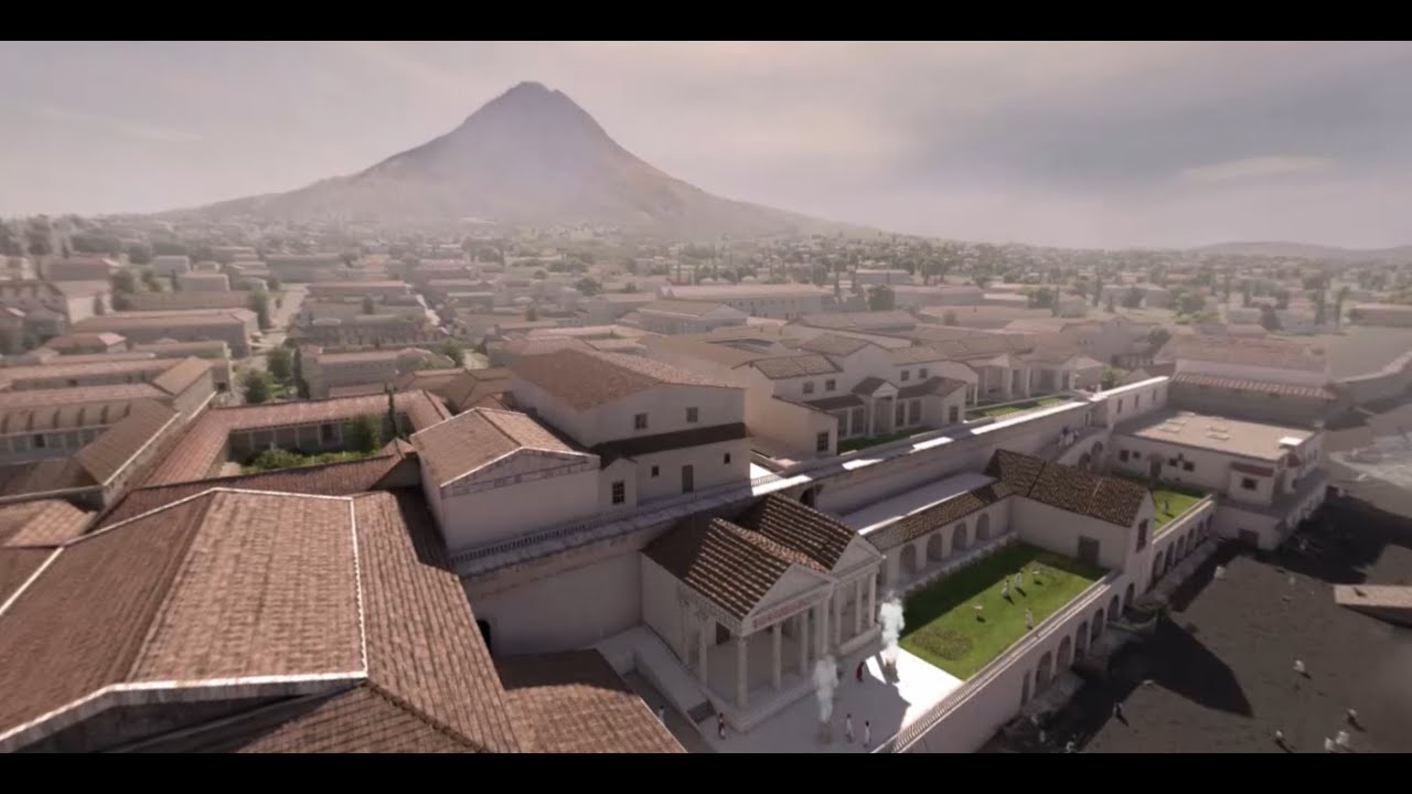 Ercolano - Prima della catastrofe - video 360° App 3D