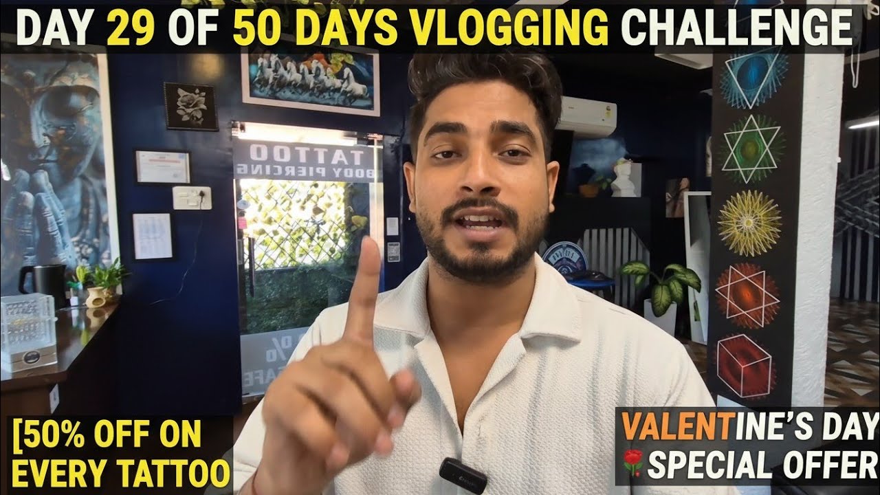 If you want a tattoo on your body plss visit Evil Eye Inkzone Tattoo Studio || day 29 of 50 days