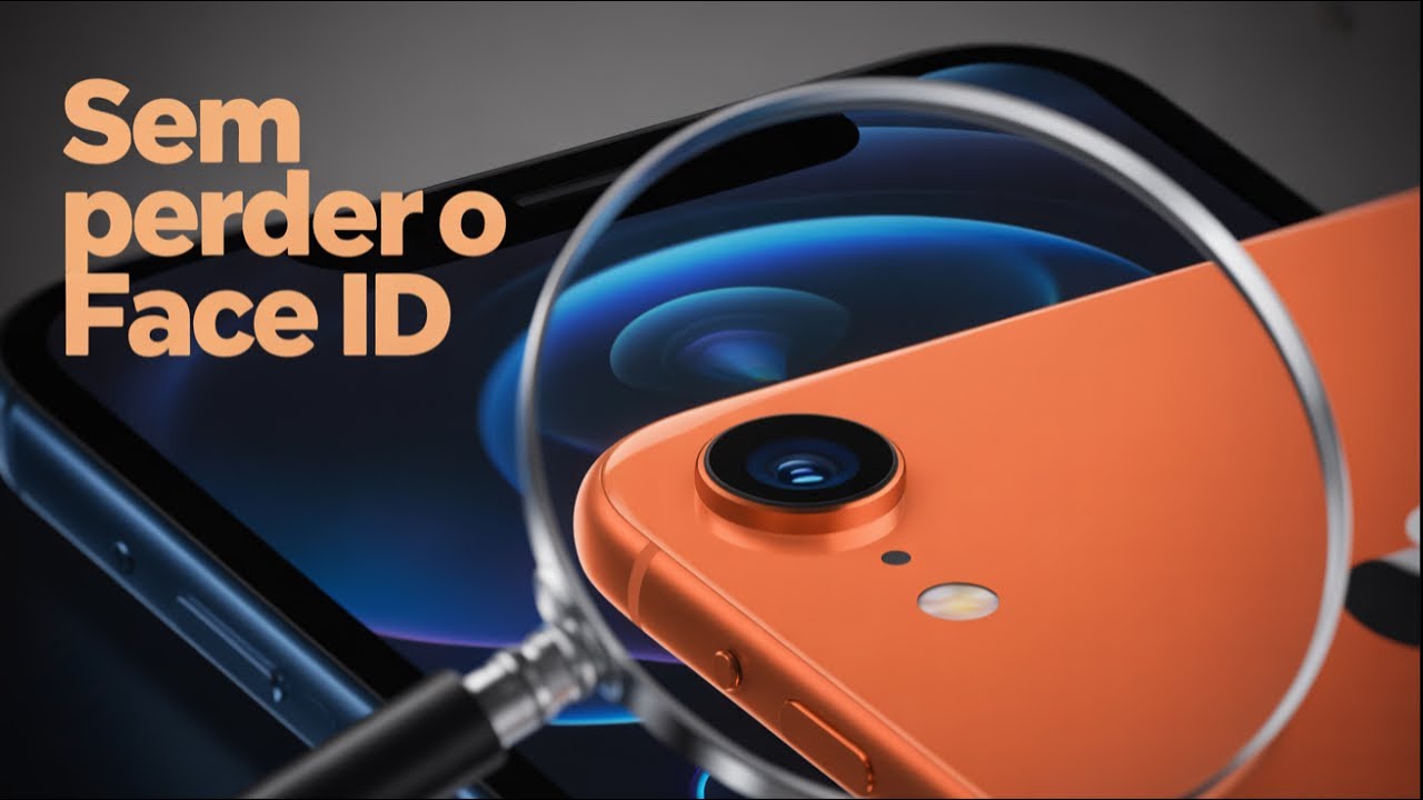 O SEGREDO DA TROCA DO FLEX AURICULAR DO IPHONE XR SEM PERDER O FACE ID
