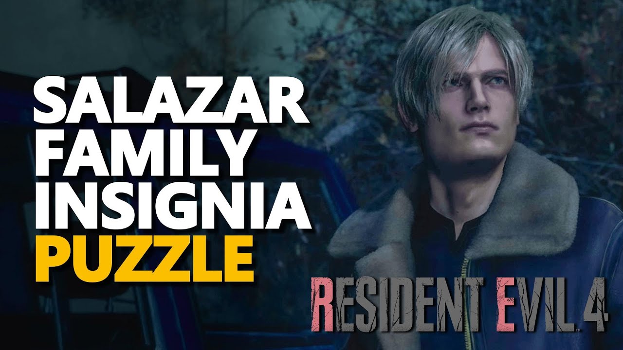 Salazar Family Insignia Puzzle RE4 Remake