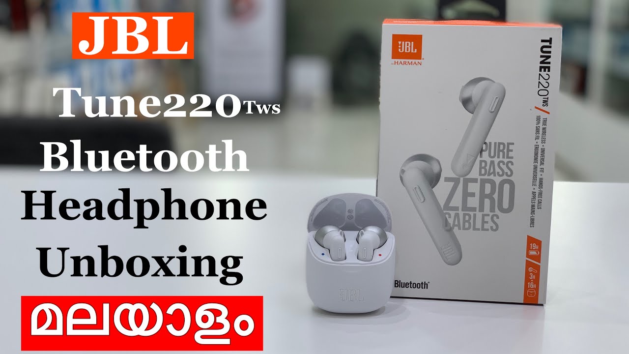 jbl tune 220 Bluetooth headphone unboxing malayalam മലയാളം