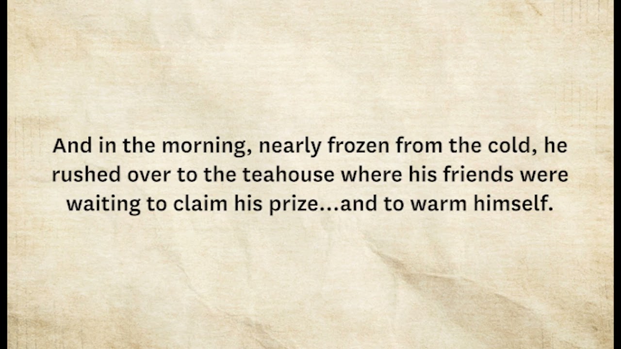 Nasrudin - Cooking by Candle
