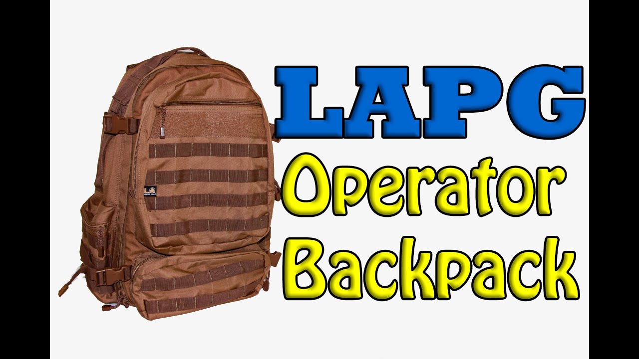 LAPG Operator Backpack
