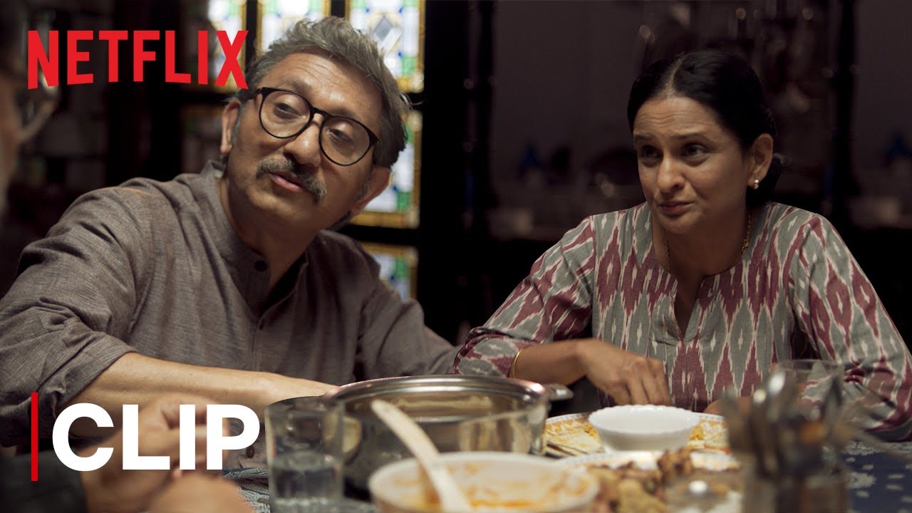 Neeraj Kabi & Geetanjali Kulkarni's Dinner Scene | Taj Mahal 1989 | Netflix India