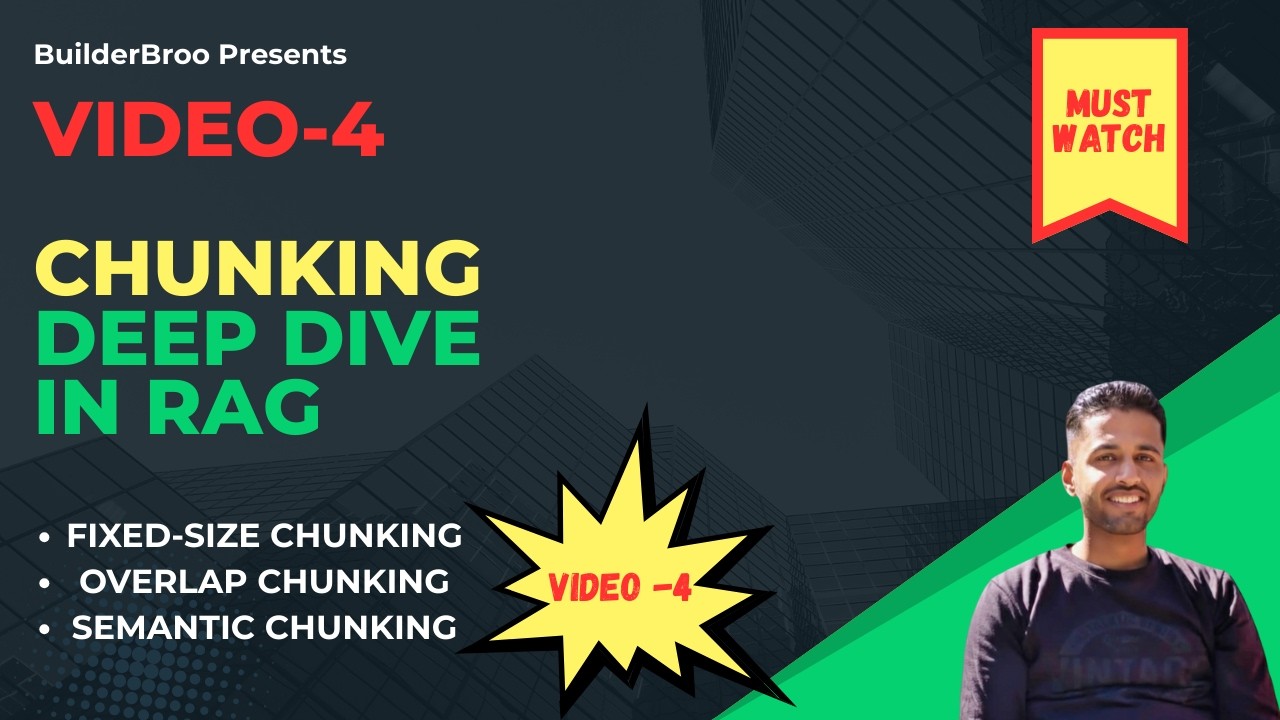 RAG Chunking Deep Dive 🔥: Master Fixed, Overlap & Semantic Strategies | Aditya Suyal 🔥