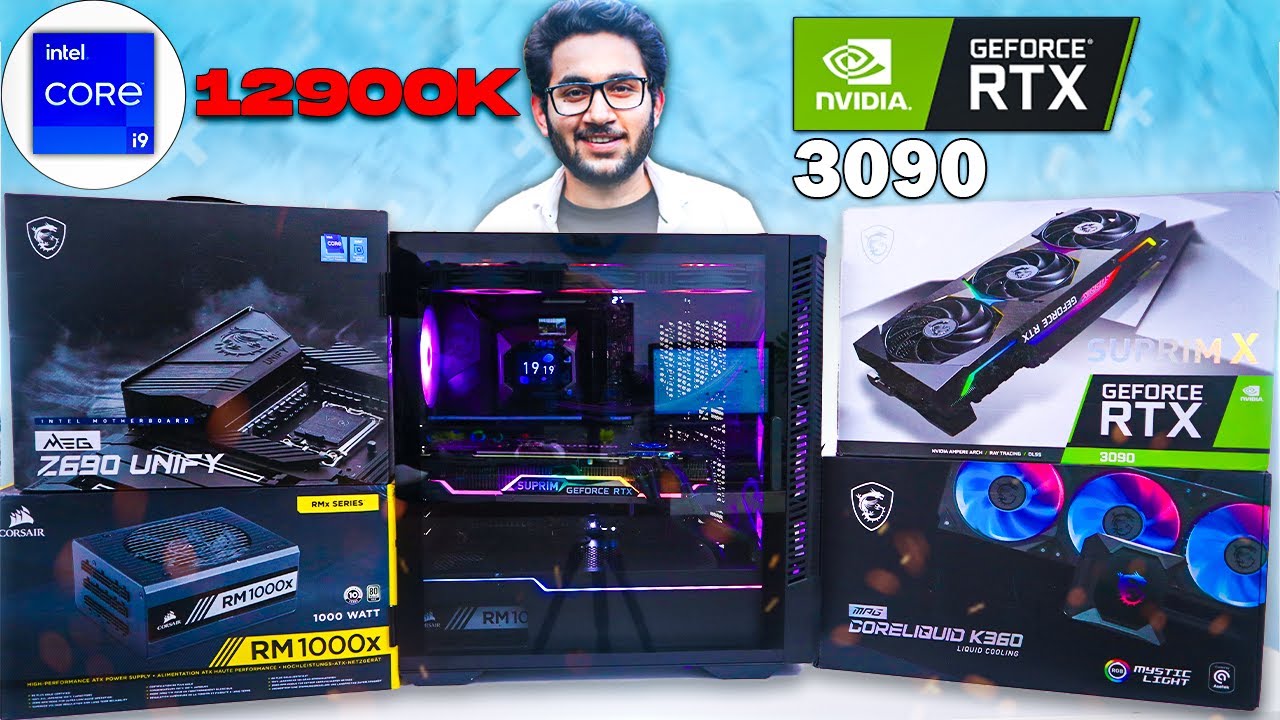Intel x MSI Rs. 4 Lakh PC Build | i9 12900K RTX 3090 | Benchmarks & Game Test (1440P & 2160P)