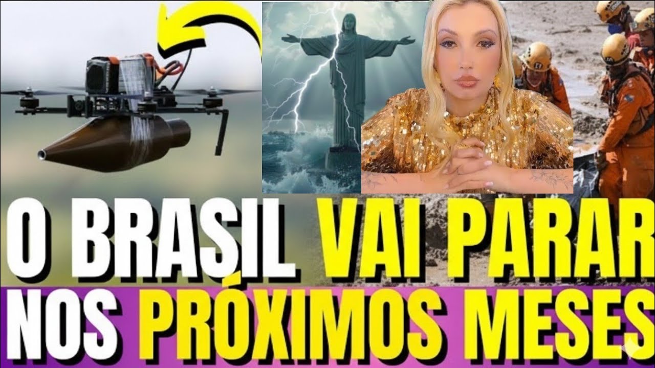 URGENTE! SUBMARINOS NUCLEARES A CAMINHO DO BRASIL?! PREVISÕES CHOCANTES #chalinegrazik 